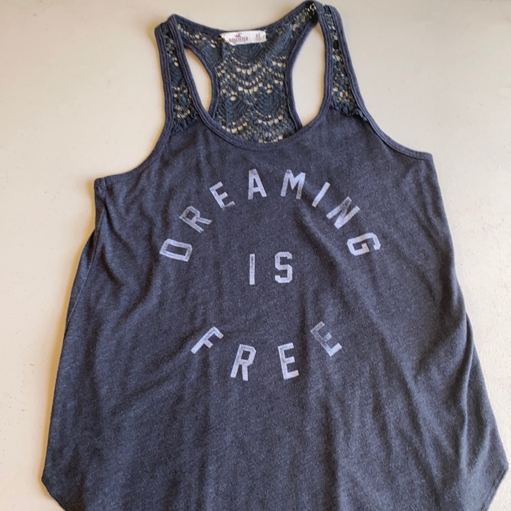 Hollister XS Lace Racer Back Tank